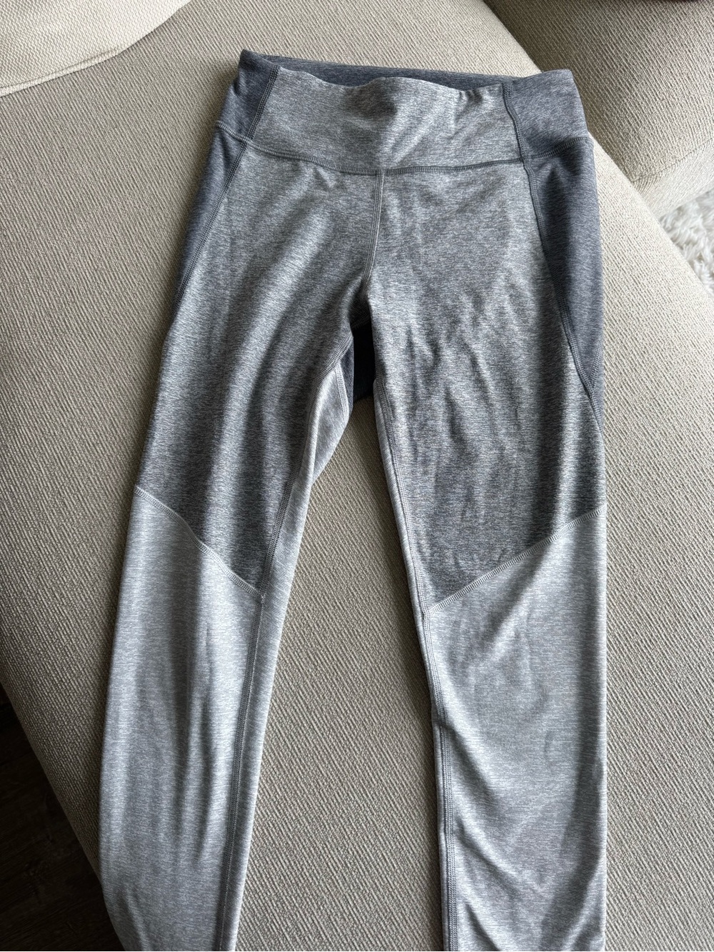 Outdoor voices Gray Colorblock Active Leggings